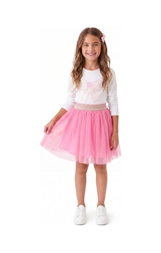 Onloox Kız Çocuk Pembe Kız Çocuk Pembe Pamuklu Astarlı Kloş Kesim Simli Beli Lastikli Tütü Etek 5-10 Yaş Onloox Kız Çocuk Pembe Kız Çocuk Pembe Pamuklu Astarlı Kloş Kesim Simli Beli Lastikli Tütü Etek 5-10 Yaş