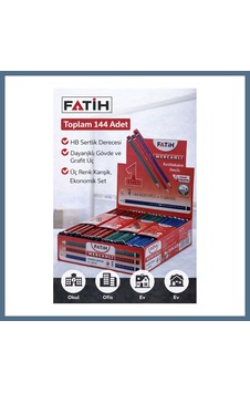 Buradabulabilirsin Fatih Mercanlı 12010 Hb Kurşun Kalem Silgisiz 144 Adet Karışık Renk Bbz Buradabulabilirsin Fatih Mercanlı 12010 Hb Kurşun Kalem Silgisiz 144 Adet Karışık Renk Bbz