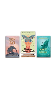 Genç Timaş Son Ayı - Kayıp Balina - Kelebek Zihinli Çocuk Set 3 Kitap Genç Timaş Son Ayı - Kayıp Balina - Kelebek Zihinli Çocuk Set 3 Kitap