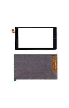 Alcatel Uyumlu One Touch Pixi 4 8063 Dokunmatik Siyah ve Lcd Ekran