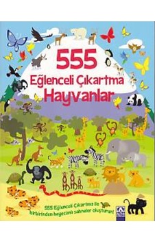 555 Eğlenceli Çıkartma - Hayvanlar 555 Eğlenceli Çıkartma - Hayvanlar