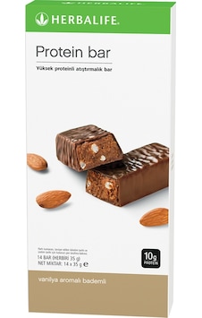 Protein Bar Protein Bar Vanilya Aromalı Bademli 14 Adet Her Biri Protein Bar Protein Bar Vanilya Aromalı Bademli 14 Adet Her Biri