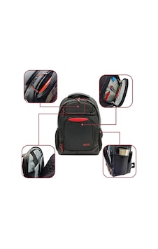 17 İnç Notebook Sırt Çantası, Premium Kalite 17 İnç Notebook Sırt Çantası, Premium Kalite