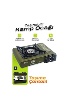 Portatif Kamp Ocağı 2.3kw Taşınabilir Tekli Gazlı Ocak Rüzgar Geçirmez Sarı Portatif Kamp Ocağı 2.3kw Taşınabilir Tekli Gazlı Ocak Rüzgar Geçirmez Sarı