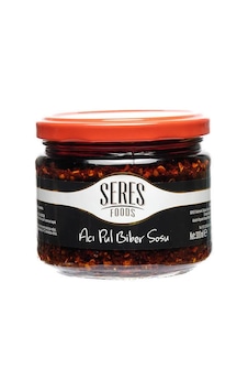 Seres Foods Acı Pul Biberli Sos Cam Kavanoz 300 G Seres Foods Acı Pul Biberli Sos Cam Kavanoz 300 G