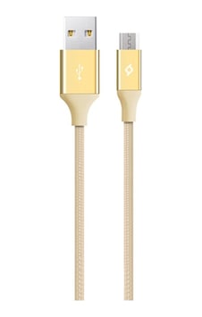 Ttec AlumiCable Micro USB Şarj Kablosu Altın Ttec AlumiCable Micro USB Şarj Kablosu Altın