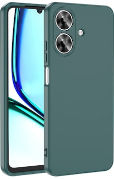 Realme Note 60 Kılıf Zore Mara Lansman Kapak Koyu Yeşil Realme Note 60 Kılıf Zore Mara Lansman Kapak Koyu Yeşil