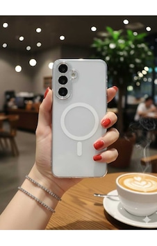 Samsung Uyumlu S 25 Fe Mika Magsafe Kılıf Modeli Samsung Uyumlu S 25 Fe Mika Magsafe Kılıf Modeli