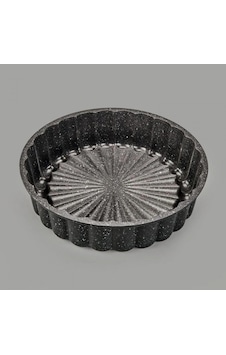 Rss Lav Metal Granit Döküm Tart Kalıbı 26 Cm Siyah