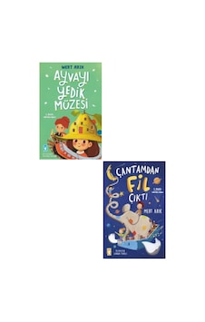 Ayvayı Yedik Müzesi + Çantamdan Fil Çıktı 2 Kitap Set - Mert Arık Ayvayı Yedik Müzesi + Çantamdan Fil Çıktı 2 Kitap Set - Mert Arık