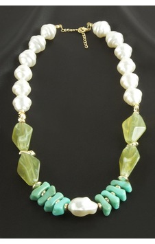 Zr Model Oval İnci Plastik Kolye Çok Renkli 95470519 Zr Model Oval İnci Plastik Kolye Çok Renkli 95470519