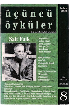 Üçüncü Öyküler Üç Aylık Öykü Dergisi Sait Faik