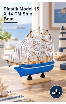 5 Adet Gemi Plastik Model 15 X 14 Cm Ship Boat 5 Adet Gemi Plastik Model 15 X 14 Cm Ship Boat