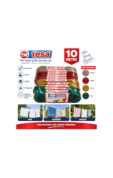 Tesa Çelik Çamaşır İpi 10mt.-renkli - 9047110919090 Karışık/Çok Renkli Tesa Çelik Çamaşır İpi 10mt.-renkli - 9047110919090 Karışık/Çok Renkli