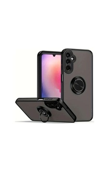Samsung Galaxy S25 Kılıf Montreal Yüzüklü Silikon Kapak