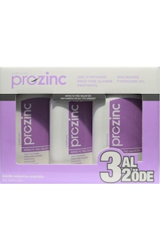 Prozinc Kepekli ve Yağlı Saçlar İçin Şampuan 3 x 300 ML