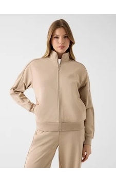 Guess Olympe Scuba Kadın Sweatshirt V6yq17k4313 Bej Guess Olympe Scuba Kadın Sweatshirt V6yq17k4313 Bej