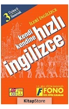 Hızlı İngilizce 3.Basamak Seti - Kutulu- Fono Yayınları Hızlı İngilizce 3.Basamak Seti - Kutulu- Fono Yayınları