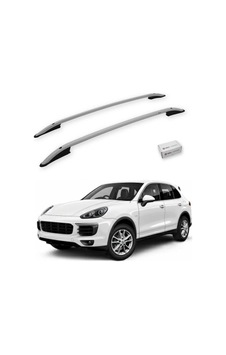 Turtle Porsche Cayenne 92a-e2 2011-2017 Tavan Çıtası Crown Gri