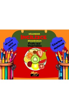 Eğlenerek İngilizce Öğreniyorum - Fruits And Vegetablets - Ndcj-644918 Eğlenerek İngilizce Öğreniyorum - Fruits And Vegetablets - Ndcj-644918