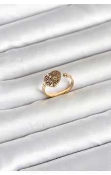 Mey Najmaddin 316l Çelik Gold Renk Kalp Model Kadın Yüzük Najmaddin Altın Mey Najmaddin 316l Çelik Gold Renk Kalp Model Kadın Yüzük Najmaddin Altın