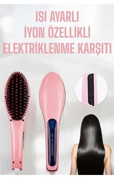 Ers Fön Etkili Saç Düzleştirici Tarak Yıpranma Karşıtı Döner Kablo Isı Ayarlı Ers Fön Etkili Saç Düzleştirici Tarak Yıpranma Karşıtı Döner Kablo Isı Ayarlı