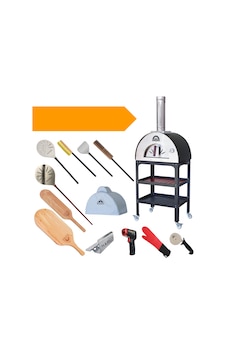 Barba Fl-46 Sehpalı Bahçe Fırını Profesyonel Paket Siyah Barba Fl-46 Sehpalı Bahçe Fırını Profesyonel Paket Siyah