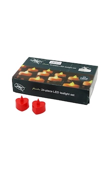 Flawless Led Tealight Set Sdr-lm-001 Kalpli Mini Ledli Pilli Mum - 24'li Paket Diğer