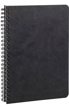 Clairefontaine Age Bag Wirebound A5 Çizgili Defter Siyah 785361c