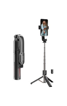 Ven-dens Vd-ss05 Bluetooth Kumandalı Selfie Çubuğu Ve Tripod, 90 Cm Uzatılabilir Gövde, 360 , Siyah Ven-dens Vd-ss05 Bluetooth Kumandalı Selfie Çubuğu Ve Tripod, 90 Cm Uzatılabilir Gövde, 360 , Siyah