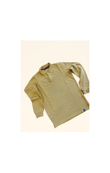 Qwerty Polo Yaka Yırtmaçlı Clasic Sweatshırt 001 Qwerty Polo Yaka Yırtmaçlı Clasic Sweatshırt 001