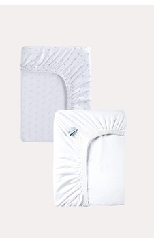 Mint Yıldız Desen - Beyaz Renk %100 Pamuk Penye Bebek Çarşafı 60x120cm - Lastikli Bebek Çarşafı 2'li Desenli - Beyaz - 860728279 Mint Yıldız Desen - Beyaz Renk %100 Pamuk Penye Bebek Çarşafı 60x120cm - Lastikli Bebek Çarşafı 2'li Desenli - Beyaz - 860728279