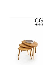 Ant Home Damla Model İskandinav Masif Kayın 3 Lü Zigon Sehpa Doğal Kayın Panel Vernikli Modern Tasarım Naturel Ant Home Damla Model İskandinav Masif Kayın 3 Lü Zigon Sehpa Doğal Kayın Panel Vernikli Modern Tasarım Naturel