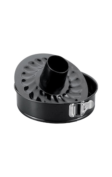 Metaltex 220613 Superior Kelepçeli Çift Tabanlı Pasta Kek Kalıbı 24 CM