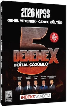 İndeks Akademi 2026 Kpss Genel Yetenek Genel Kültür 5 Denemex Çözümlü İndeks Akademi Yayıncılık İndeks Akademi 2026 Kpss Genel Yetenek Genel Kültür 5 Denemex Çözümlü İndeks Akademi Yayıncılık