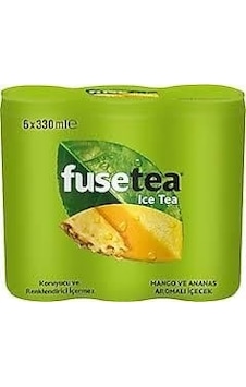 Fuse Tea Mango Ananas Aromalı Soğuk Çay 6 330 Ml-51 Fuse Tea Mango Ananas Aromalı Soğuk Çay 6 330 Ml-51