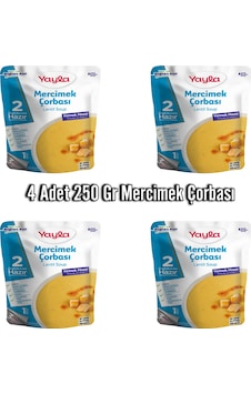 Yayla Mercimek Çorbası Aç Isıt Ye Hazır Yemek 4 x 250 G Yayla Mercimek Çorbası Aç Isıt Ye Hazır Yemek 4 x 250 G
