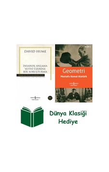 İnsanın Anlama Yetisi Üzerine Bir Soruşturma + Geometri + Dünya Klasiği Hediye İnsanın Anlama Yetisi Üzerine Bir Soruşturma + Geometri + Dünya Klasiği Hediye