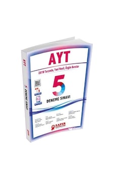 Ayt 5 Li Deneme Sınavı Zafer Yayınları