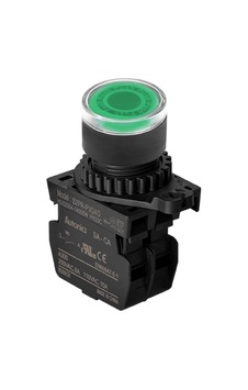 Autonics S2pr-p3gadm ,kontak-1a Yeşil-24v Yaylı M22 Buton Autonics S2pr-p3gadm ,kontak-1a Yeşil-24v Yaylı M22 Buton
