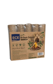 5 Adet Ece Bio Briket Odun 5''li 10 Kg 5 Adet Ece Bio Briket Odun 5''li 10 Kg
