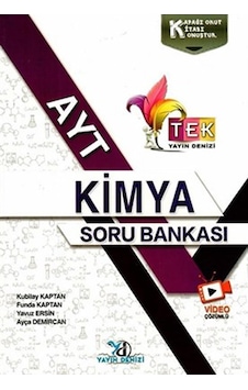 Yayın Denizi Yayınları Ayt Tek Kimya Video Çözümlü Soru Bankası 2