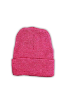 Yenisinial Unisex Basic Düz Katlamalı Bere Fuşya Renkli Fuşya