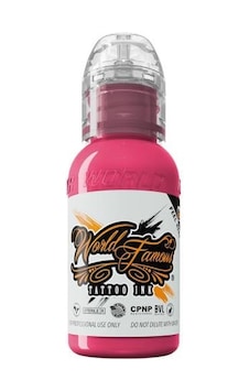 Melek Bubble Gum Pink - World Famous Ink Dövme Boyası - 1oz/30ml Melek Bubble Gum Pink - World Famous Ink Dövme Boyası - 1oz/30ml