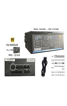 Aztech ATX1050 1050W 12 CM Fan 80+ Copper Tam Modüler Psu Güç Kaynağı Aztech ATX1050 1050W 12 CM Fan 80+ Copper Tam Modüler Psu Güç Kaynağı