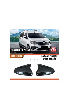 Renault Express Batman Ayna Kapağı Piano Black / 2022- Renault Express Batman Ayna Kapağı Piano Black / 2022-