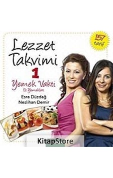 Lezzet Takvimi 1 Yemek Vakti Et Yemekleri - Esra Düzdağ - Neslihan Demir - İnkılap Kitabevi Lezzet Takvimi 1 Yemek Vakti Et Yemekleri - Esra Düzdağ - Neslihan Demir - İnkılap Kitabevi