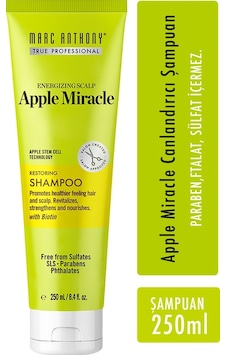 Marc Anthony Apple Miracle Canlandırıcı Şampuan 250 ML Marc Anthony Apple Miracle Canlandırıcı Şampuan 250 ML