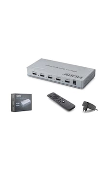 Hadron Hdx1436 Hdmı Quad Multi Viewer Kumandalı 4 Giriş 1 Çıkış Gri Kdo Hadron Hdx1436 Hdmı Quad Multi Viewer Kumandalı 4 Giriş 1 Çıkış Gri Kdo