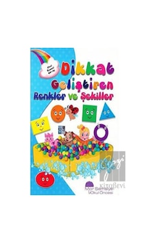 Dikkat Geliştiren Renkler Ve Şekiller Mor Şemsiye  -  Mor Şemsiye